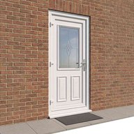 Single external door
